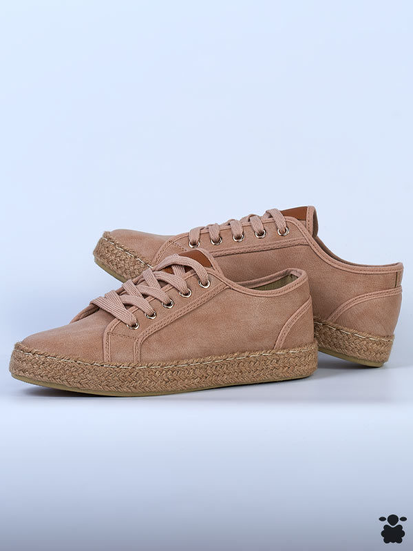 Zapatillas deportivas boho de esparto