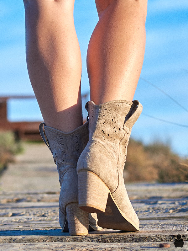botines-boho-Hellen-beige3 Botines boho Hellen beige - Imagen 2