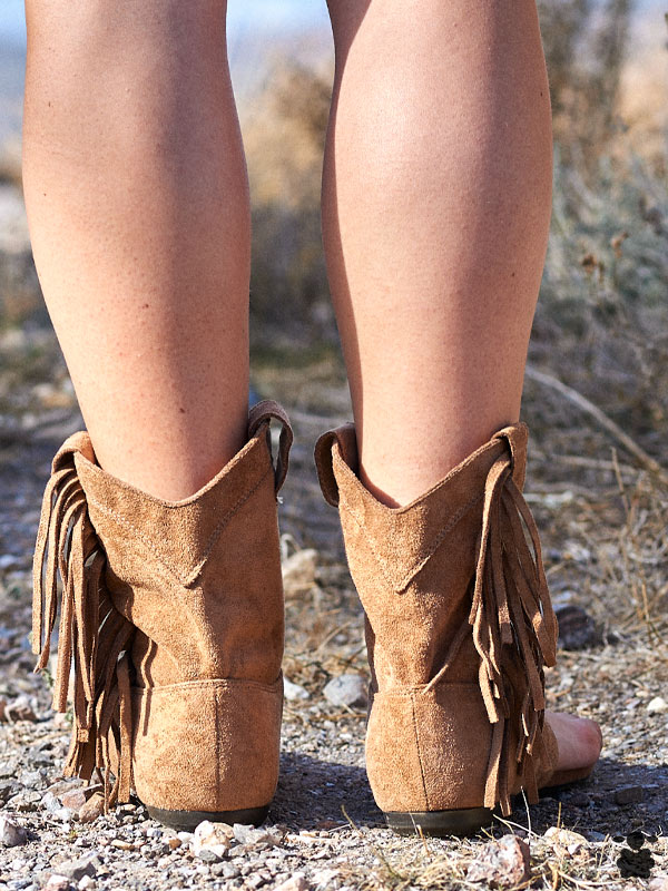 sandalias-boho-chic-basic2 Vista trasera de las Sandalias Boho Basic camel con flecos