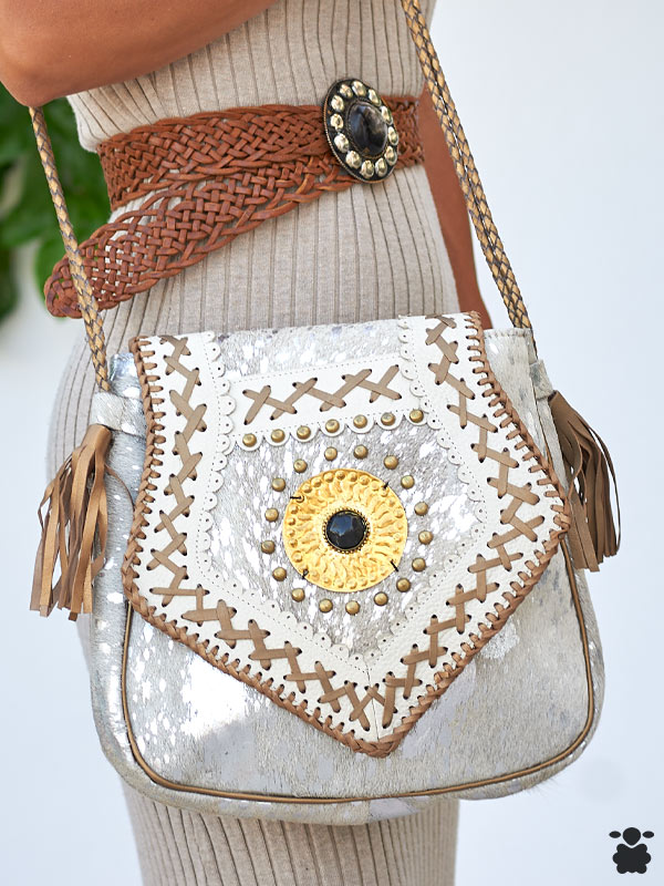 bolso boho Conil blanco
