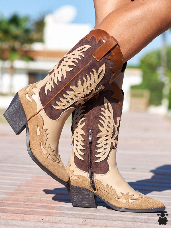 Botas Cowboy Jalisco Camel