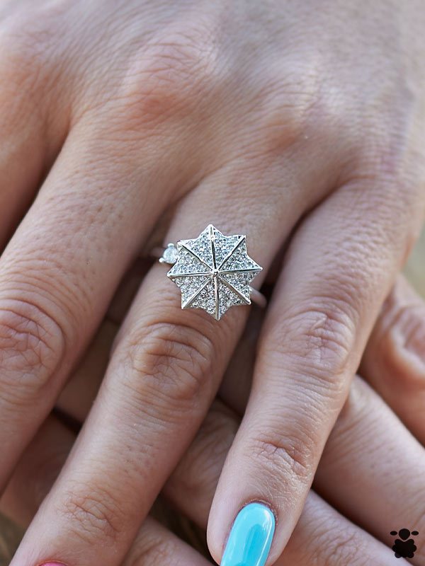 Anillo Boho Mandala Estrella