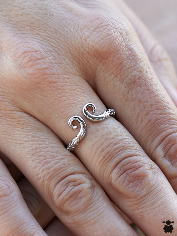 Anillo Boho Espirales